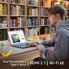 acer Aspire 14 AI Copilot+ PC | 14" WUXGA Display | Intel Core Ultra 5 Processor 226V | NPU: Up to 40 Tops - GPU: Up to 53 Tops | Intel ARC 130V | 16GB LPDDR5X | 512GB SSD | Wi-Fi 6E | A14-52M-51S1