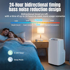 AKIRES 14000 BTU Portable Air Conditioners,3-IN-1 Portable AC Unit With Fan & Dehumidifier,Remote Control,24H Timer,Sleep Modes,Cools Room Up To 700 sq.ft,Suitable for Bedroom,Room, Office,Apartment