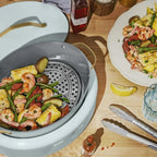 Multi-Cooker 6-Quart 10-in-1 Electric Multi Cooker, Digital Controls, Slow Cook, Steam, Sauté & Rice, Oven-Safe Nonstick Pot