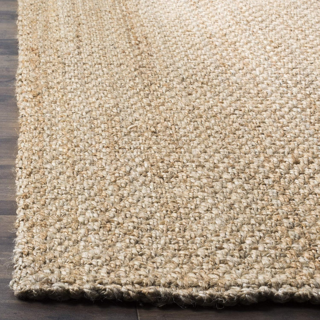 SAFAVIEH Area Rug 9x12 - Natural Fiber Collection - Large - Natural Brown, Handmade Jute, Basketweave Design (NF401A)