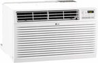LG 11,800 BTU Through the Wall Air Conditioner, 115V, Cools up to 530 Sq. Ft. for Bedroom, Living Room, Apartment, with Remote, 3 Cool & Fan Speeds, Universal design fits most sleeves, White