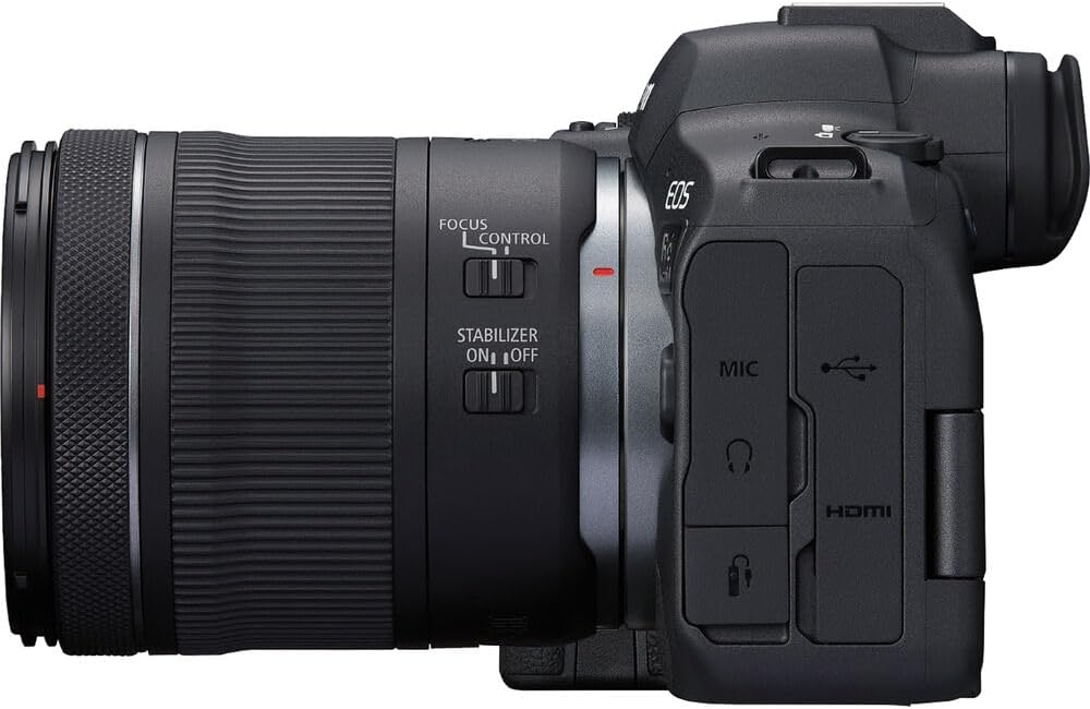 Canon EOS R6 Mark II Mirrorless Camera with RF 24-105mm f/4-7.1 is STM Lens | 24.2MP Full-Frame CMOS Sensor  4K 60p Video  Dual Pixel CMOS AF II with Shoulder Bag and 64GB Card