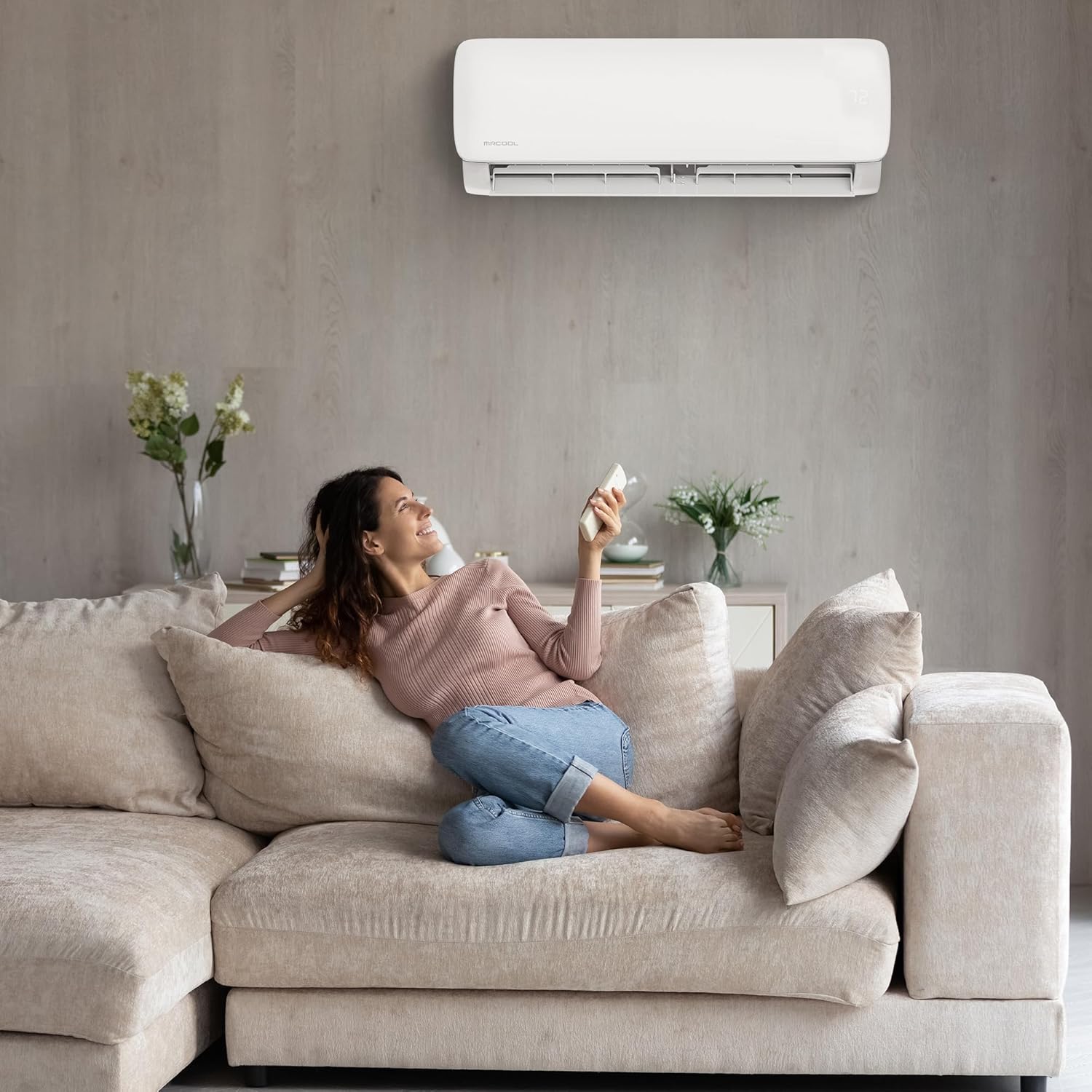 MRCOOL 24000 BTU 230V Ductless Inverter Mini Split Air Conditioner & Heat Pump System, Easy Pro Series - Wall-Mounted AC Unit w/ Heating and Cooling for Home, Office & Commercial Space