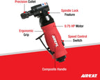 AIRCAT Pneumatic Tools 6280 .75 HP Angle Die Grinder with Spindle Lock 18,000 RPM