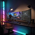 Kado Dual Gaming Monitor Setup - 2-Pack 34" Curved 1500R 21:9 Ultrawide 3440x1440 165Hz 1ms WQHD Computer Monitor  Stacked Setup AMD FreeSync Premium  VESA Mount HDMI DisplayPort Built-in Speakers