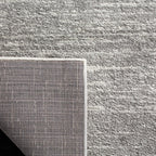 SAFAVIEH Adirondack Collection Area Rug - 12' Square, Ivory & Silver, Modern Ombre Design, Non Shedding & Easy to Clean, Ideal for Living Room, Bedroom, Office, Dining Space (ADR113B)