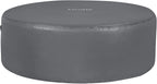 Inflatable Hot Tub Spa (71" x 26") | Portable Hot Tub with 2 Covers (1 Energy-Efficient Thermal Cover and 1 Standard Cover) | Fits Up to 2-4 Persons | Black