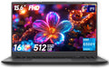 15.6" Laptop Computer  Laptop with 16GB RAM 512B SSD  Gold 6500Y (Up to 3.4GHz)  1080P FHD IPS Display  Type-C  HDMI  USB3.2  WIFI  Bluetooth  Long Battery Life  Laptops for Business & Student