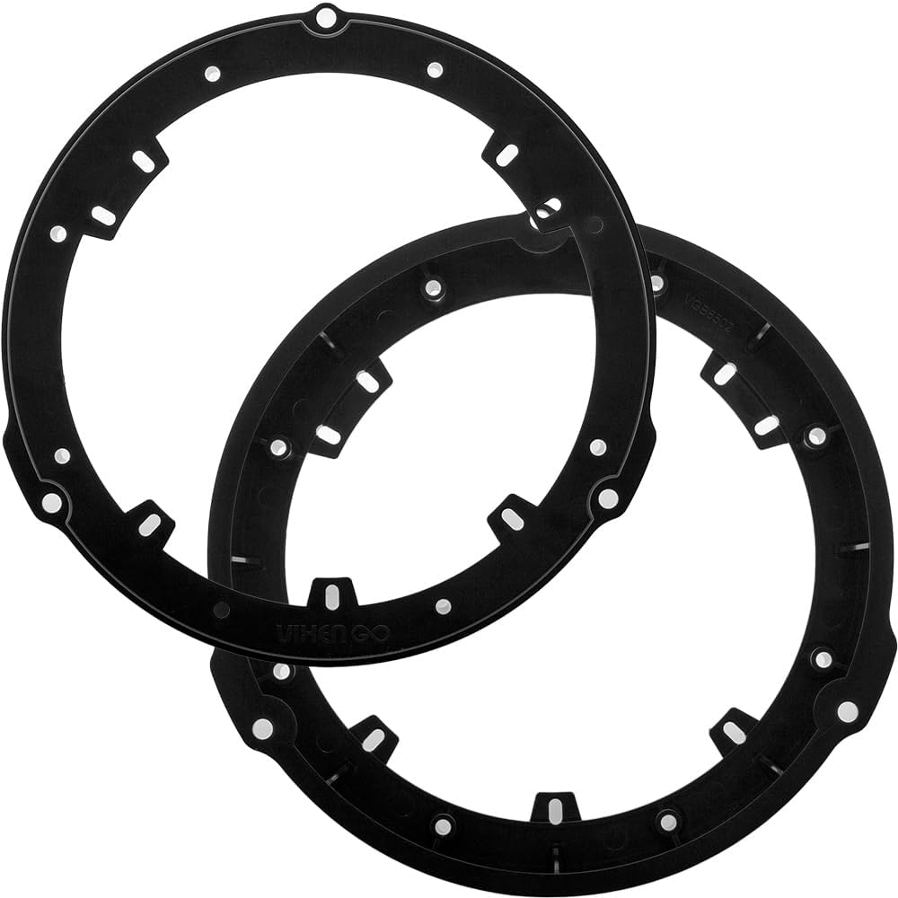 KICKER Speakers 6.5 & 6X9 inch for Ford F-150 2015-2024 Upgrade Kit - 2 Pairs of DS Series with Adapters and Harness  Car Audio Front & Rear Door Speaker DSC650  43DSC6504 & DSC6930  43DSC69304