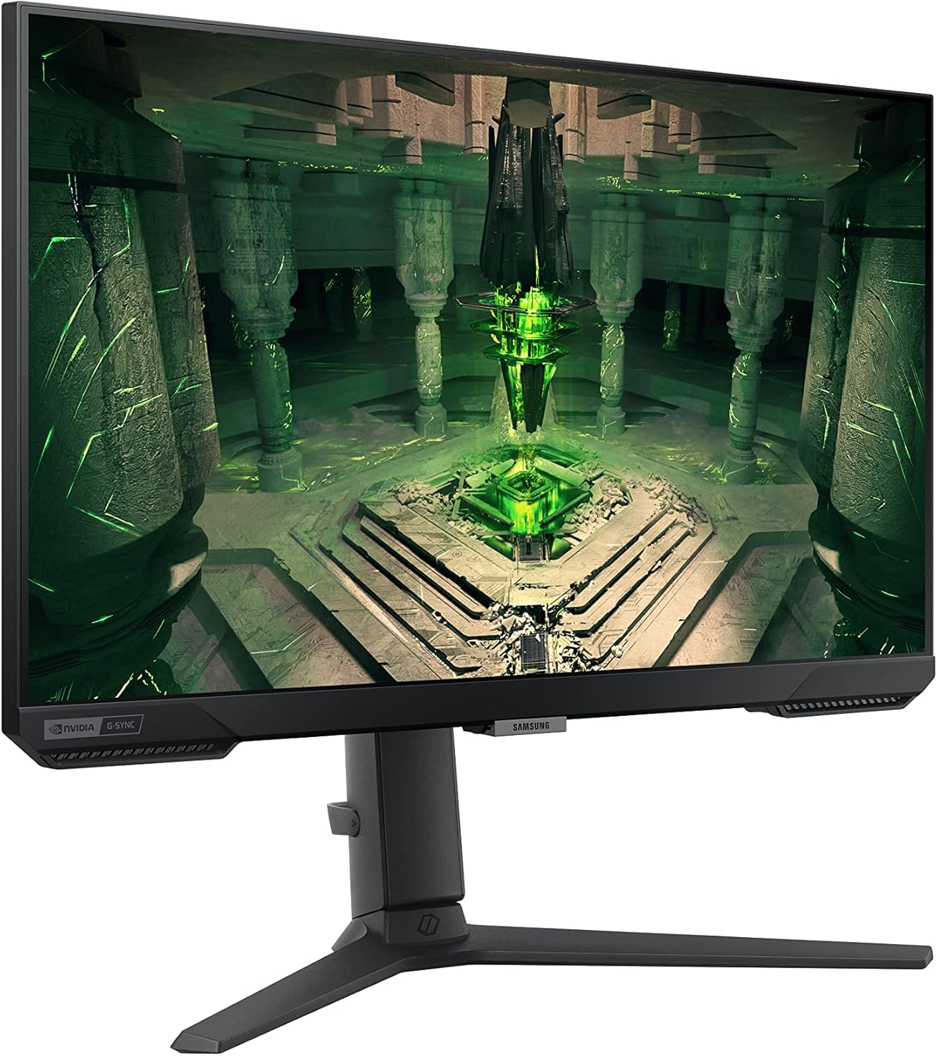 SAMSUNG 25" Odyssey G4 Series FHD Gaming Monitor  IPS  240Hz  1ms  G-Sync Compatible  AMD FreeSync Premium  HDR10  Ultrawide Game View  DisplayPort  HDMI  Fully Adjustable Stand  LS25BG402ENXGO