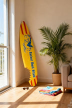 Large Surfboard Art Wall Decor, 6FT Art Surfboard Wall Hanging, Wooden Beach Wall decorationIndoor and Outdoor Surfing Decorative Boards