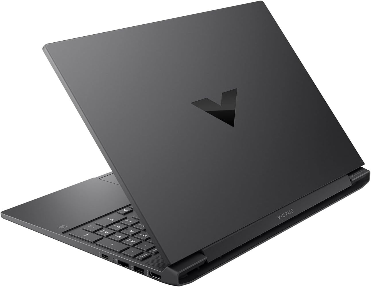 HP Victus 15 Gaming Laptop  15.6" FHD 144Hz Display  AMD Ryzen 5 7535HS  16GB DDR5 RAM  1TB PCIe M.2 SSD  NVIDIA GeForce RTX 2050  HDMI  Webcam  Backlit Keyboard  Wi-Fi 6  Windows 11 Home  Silver