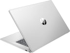 HP 17.3" HD+ Business & Student Laptop Computer  16GB RAM 1TB SSD  8-Cores Intel Core i3 Processor  Windows 11 Pro  Numeric Keypad  Wi-Fi 6  PLUSERA Earphones & 8-in-1 Hub  Natural Silver