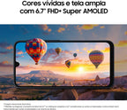 SAMSUNG Galaxy A16 4G Dual SIM (128GB, 2025) 6.7" 90Hz AMOLED, Splash Resistant, 8Core, 50MP Camera (Factory Unlocked International Model for GSM, Global) A165M/DS (25W Fast Charger Bundle, Black)