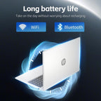 HP 15.6 inch Laptop Computer  2025/2026 Edition  Intel High-Performance 4 cores N100 CPU  16GB RAM  1TB SSD  Ultra-Quiet Design  Long Battery Life  Windows 11 Pro with Microsoft Office
