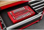 Milwaukee Electric Tools MLW48-22-9004 1/4In Ratchet & Socket Set - SAE & Metric