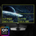 msi MAG 271QP QD-OLED X28 27-inch 2560 x 1440 (QHD) Gaming Monitor  280Hz  Adaptive-Sync  HDR Ready  HDMI  VGA Port  VESA Mountable  Tilt  4-Side Slim Bezel  0.03ms  Black
