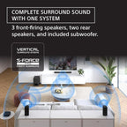 Sony BRAVIA 2 II 75-Inch 4K Ultra HD Smart TV (K-75S20M2) with BRAVIA Theater System 6 5.1ch Home Theater Sound Bar Bundle