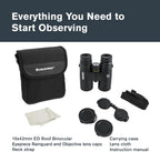Celestron–Nature DX ED 10x42 Premium Binoculars –Extra-Low Dispersion Objective Lenses –Outdoor and Birding Binocular–Fully Multi-Coated with BaK-4 Prisms–Rubber Armored – Fog & Waterproof Binoculars