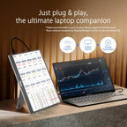 ASUS ZenScreen 16” OLED USB-C portable monitor (MQ16AHE) – Full HD  100% DCI-P3  1ms  HDR-10  Mini HDMI  Eye Care  Proximity Sensor  360° kickstand  Compatible with Laptops  Smartphones  3 yr warranty