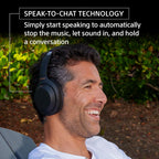 Sony WH-1000XM4 Wireless Premium Noise Canceling Overhead Headphones with Mic for Phone-Call and Alexa Voice Control  Black WH1000XM4