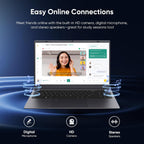 Coolby 15.6inch Laptop  12GB RAM/256GB SSD  1920x1080 IPS Display  Intel N95(Beats N5095) Quad Core Laptop Computer  Support Fingerprint  WiFi 5  BT