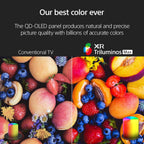 Sony BRAVIA 8 II 65 Inch TV  QD OLED  4K Smart Google TV  XR Processor with AI Technology  Ultra Slim Design  120hz Television  Dolby Vision/Atmos  Exclusive Features for PS5  K-65XR80M2  2025 Model