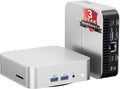 GEEKOM A5 Pro Mini PC (2026) with AMD Ryzen 5 7430U  16GB DDR4 RAM(Upgradable to 96GB  Not LPDDR)  512GB NVMe SSD  Windows 11 Pro Desktop Computer Support 4 Displays/8K/Wi-Fi 6/6xUSB  3-Year Coverage