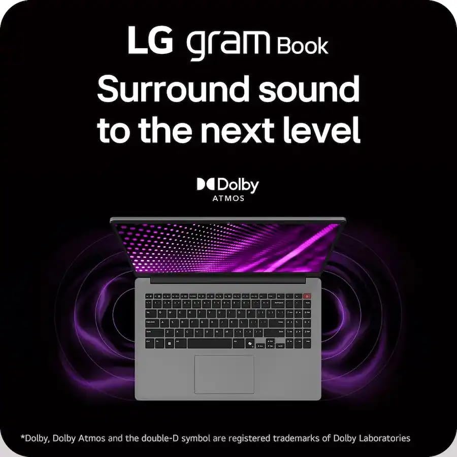 LG Gram Book 15 Thin Lightweight Bussiness Laptop Computer, AI Copilot in Windows 11 Pro, Wi-Fi 6, 32GB RAM 1TB SSD, FHD IPS Display, Intel i5-1334U(10 Cores up to 4.6 GHz), with with hub
