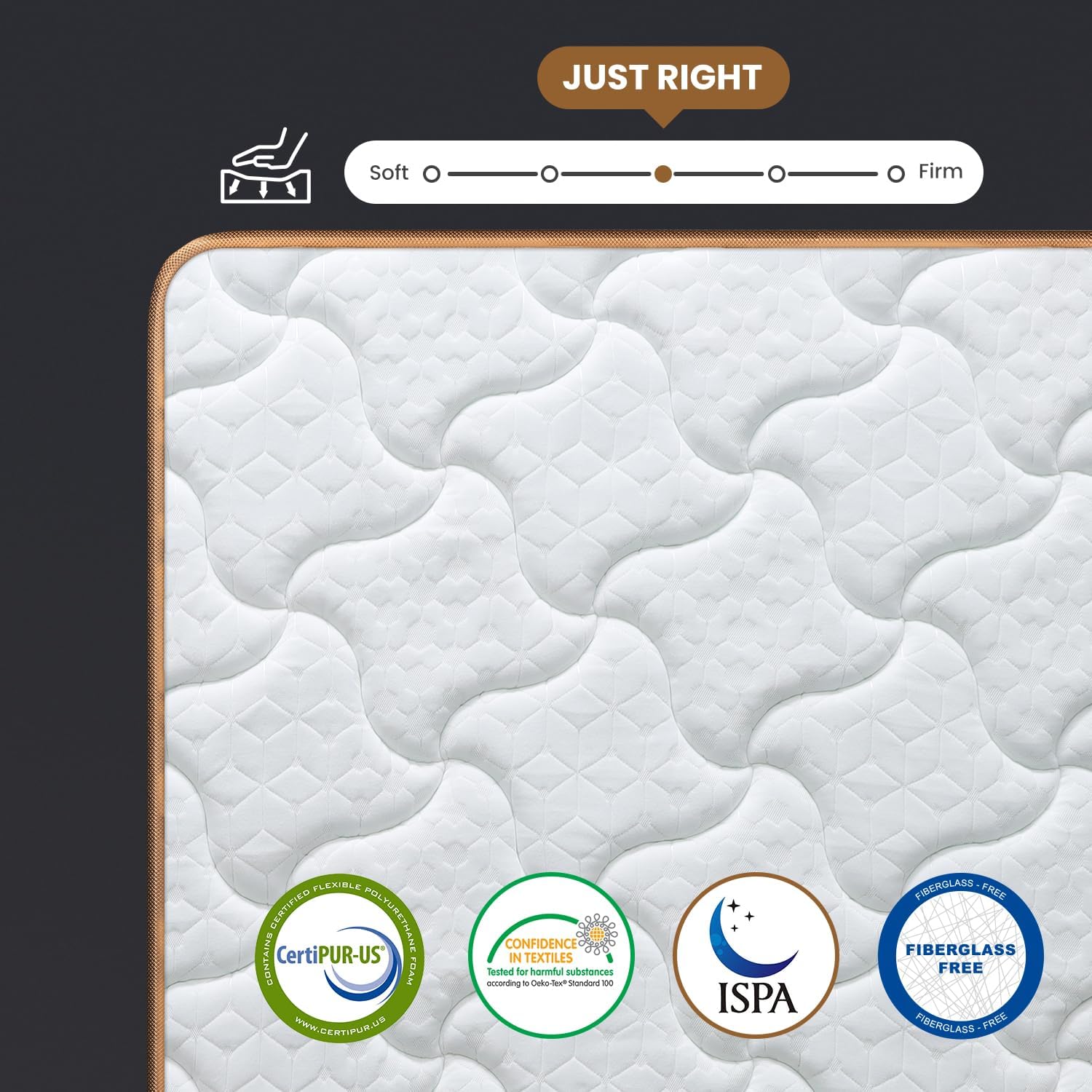 King Mattress 14 Inch, Cooling Hybrid King Mattress in a Box, Individual Pocket Springs-Motion Isolation, Extra Hip/Shoulder/Lumbar Support, Fiberglass-Free,Ergonomic Zones,365-Night Trial,CertiPUR-US