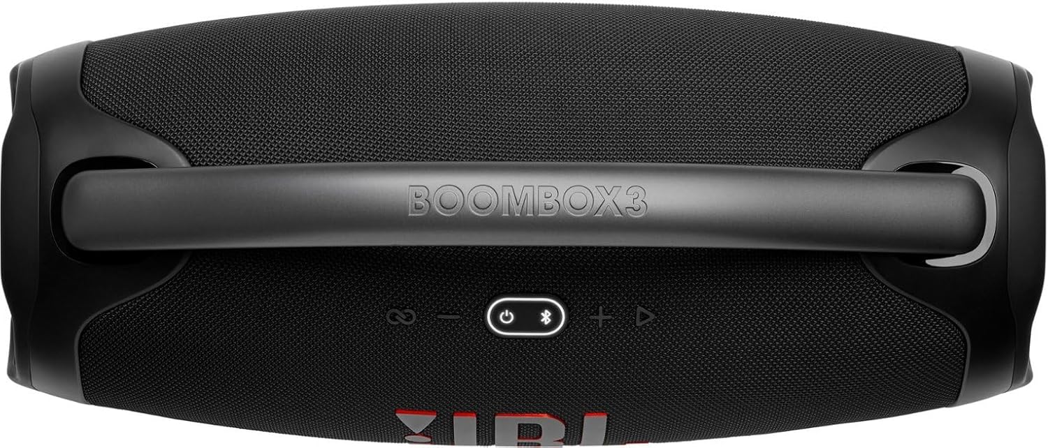 JBL Boombox 3 - Portable Bluetooth Speaker - Black (Renewed)
