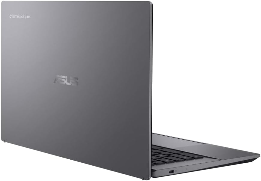 ASUS Chromebook Plus CX34 14.0" Touchscreen FHD Display (Intel i3-1215U  Intel UHD  8GB LPDDR5  128GB SSD  Backlit KB  WiFi 6  Webcam  Bluetooth 5.4  Chrome OS) (Renewed)