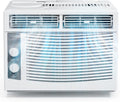 ROVSUN 5000 BTU Window Air Conditioner, Window AC Units with Mechanical Controls & Easy Install Kit, Ideal for Rooms up to 150 Square Feet, 115V/60Hz, White