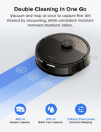 roborock Q7 L5 Robot Vacuum and Mop Combo, 8,000Pa Suction, Upgraded from Q5 Pro, Dual Anti-Tangle System, LiDAR Navigation, Multi-Level Mapping, Self-Charging Robotic Vacuum Cleaner, Black