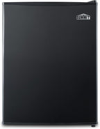 Summit Compact Countertop Refrigerator - Black Mini Fridge - FF29K