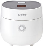 CUCKOO Micom Rice Cooker 6-Cup Uncooked / 12-Cup Cooked with Nonstick Inner Pot, Versatile Rice Maker with 9 Menu Options, Fuzzy Logic Technology, Auto Clean, Quick Rice Mode, White (CR-0675FW)