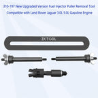 ZKTOOL New Upgraded Version Fuel Injector Puller Removal Tool Compatible with Land Rover Jaguar 3.0L 5.0L Gasoline Engine, Easily Remove Fuel Injectors Without Damage, Replaceable 310-197