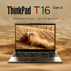 Lenovo ThinkPad T16 Gen 4 Business Laptop 16” FHD+ Display  Intel Ultra 5-225U (Beats i7-1355U)  32GB DDR5 RAM  1TB SSD  5MB Webcam  Fingerprint  Backlit KB  WiFi 6E  RJ-45  Win 11 Pro