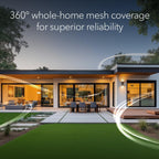 NETGEAR Orbi 360 Series Dual-Band WiFi 7 Mesh Network System for Home (RBE363) – Wireless Router + 2 Extenders  Security Features  5 Gbps  Covers 6 000 sq.ft.  70 Devices  2.5GB Internet Port  BE5000