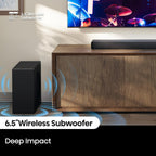 Hisense AX3120Q 3.1.2Ch Sound Bar with Wireless Subwoofer  Dolby Atmos  DTS:X  Bluetooth 5.3  Roku TV Ready  HDMI/AUX/ARC/Optical/USB  EzPlay 3.0  7 EQ Modes  Hi Concerto  Black