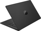 HP 17.3" Business Laptop Computer  10-Core Intel Core i5  Windows 11 Pro Laptop with Microsoft Office Lifetime Suite  PLUSERA Earphones  Black (Intel Core i5  64GB RAM | 2.2TB Storage)