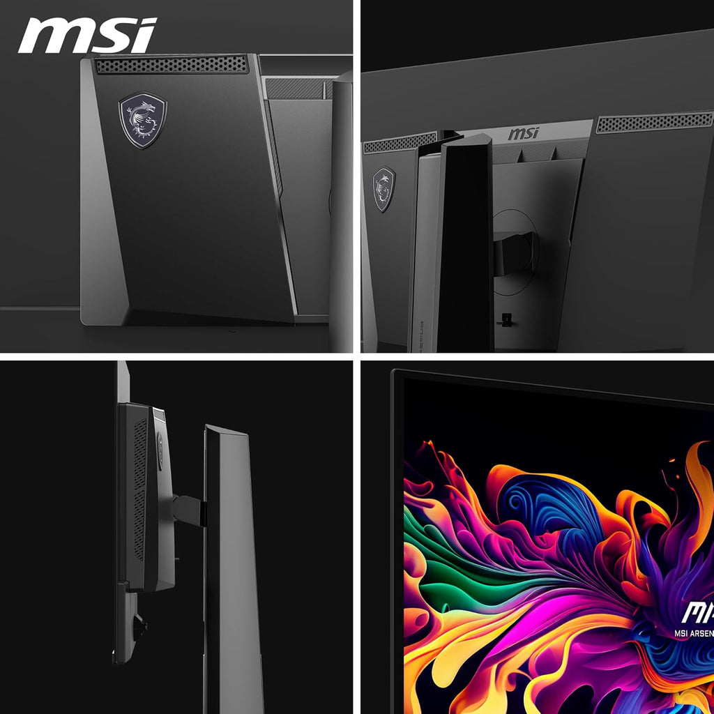 msi MAG 274QP QD-OLED X24 27-inch 2560 x 1440 (QHD) Gaming Monitor  240Hz  Adaptive-Sync  HDMI  DisplayPort  VESA Mountable  Tilt  Height Adjustable  Speaker  0.03ms  Black