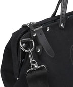 Klein Tools 510218SPBLK Tool Bag, Large 18-Inch Deluxe Canvas Tool Bag and Organizer with 13 Pockets and Shoulder Strap, Black