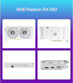 SOYO AMD Radeon RX580 Gaming Graphic Card with 8GB 256 Bit GDDR5 PCI Express x 16 3.0 Equipped with Dual Fans for Working,Gaming