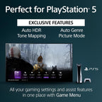 Sony 65 Inch 4K Ultra HD TV X90L Series: BRAVIA XR Full Array LED Smart Google TV with Dolby Vision HDR and Exclusive Features for The PlayStation® 5 XR65X90L- Latest Model Black