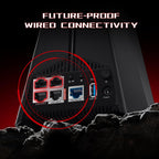 TP-Link Tri-Band BE11000 Wi-Fi 7 Gaming Router Archer GE650 | 6-Stream 11 Gbps supports 320MHz | 2×5G + 3×2.5G Ports USB 3.0 | Game Acceleration  Dedicated Gaming Port & Panel  RGB Lighting|HomeShield