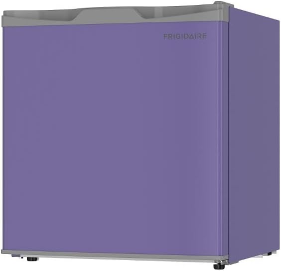 Frigidaire EFR115-PURPLE 1.6 Cu Ft Compact Fridge for Office, Dorm Room, Mancave or RV, Purple