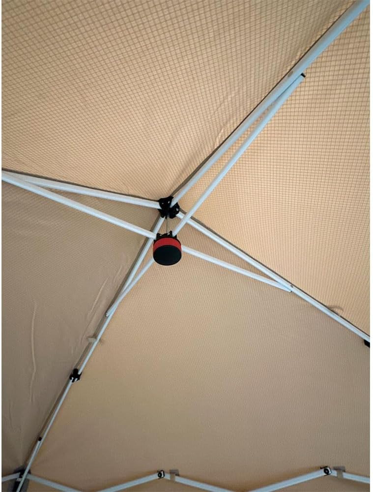 Garden Winds Custom Fit Replacement Canopy Top Cover Compatible with The Eagle Peak E64 Base 10' X 10', Canopy Top 8' X 8' Slant Leg - Upgraded Performance RIPLOCK 350 Fabric - Slate Gray