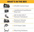 Humminbird XPLORE Series GPS Fish Finder MEGA Side Imaging+ & HD Touchscreen Display