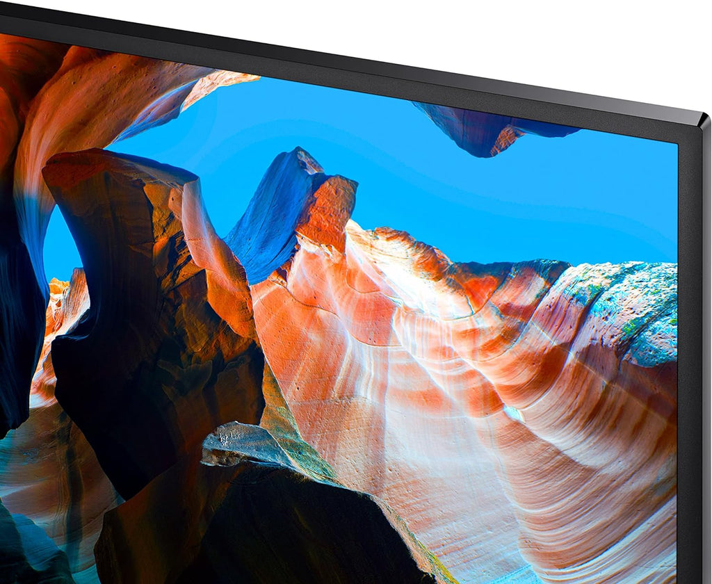 SAMSUNG 32" UJ59 Series 4K UHD (3840x2160) Computer Monitor VA Panel  HDMI  Display Port  Eye Saver/Flicker Free Mode  FreeSync  LU32J590UQNXZA  Black